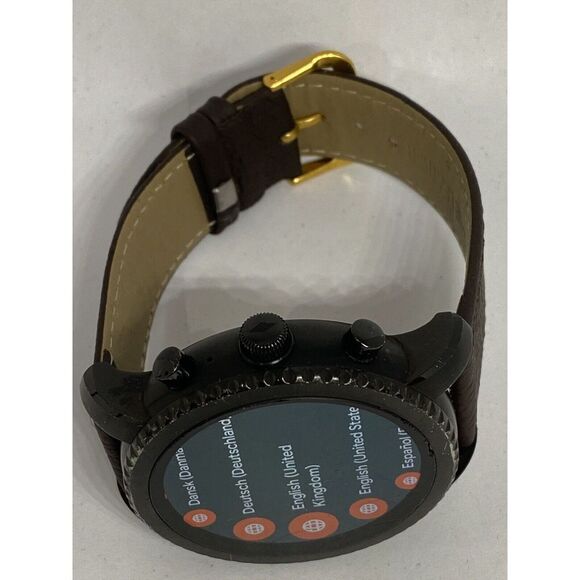 Fossil Gen 3 Authentic Genuine Smart Watch Custom Band FTW4005 LT130 - Picture 8 of 12